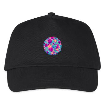 Pop flower Bouquet - Kids’ Baseball Cap - black - Front