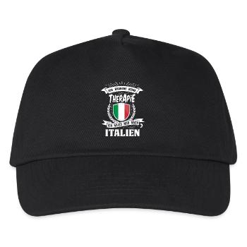 I do not need therapy Italy - Kids’ Baseball Cap - black - Front