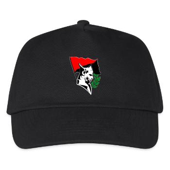 Durruti - Anarchy Flag - Kinder Basecap - Schwarz - Vorne