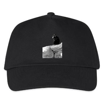 Music Monkey - Kids’ Baseball Cap - black - Front