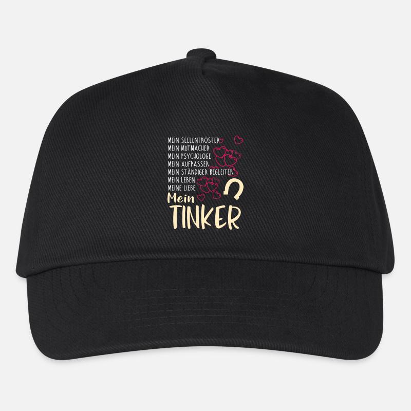 TINKER - mein - Kinder Basecap - Schwarz