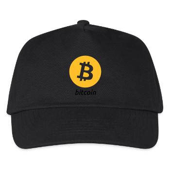 Bitcoin - Kids’ Baseball Cap - black - Front