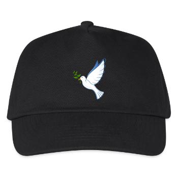 Peace Dove Dove as a gift for Tiefreunde - Kids’ Baseball Cap - black - Front
