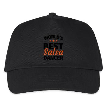 Salsa - Casquette de baseball Enfant - noir - Devant