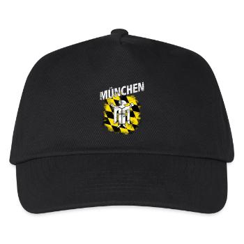 München - Kinder Basecap - Schwarz - Vorne
