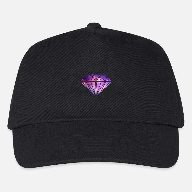 Diamant Diamant - Kinder Basecap - Schwarz