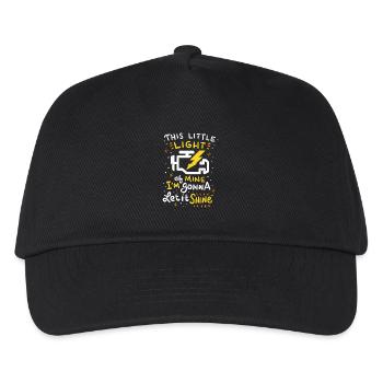 Cette petite lumière de la mienne, je vais laisser briller - Casquette de baseball Enfant - noir - Devant