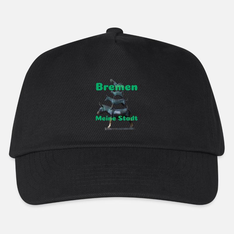 Bremen - Kids’ Baseball Cap - black