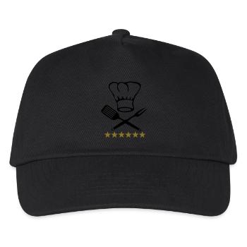 cuisinier - Casquette de baseball Enfant - noir - Devant