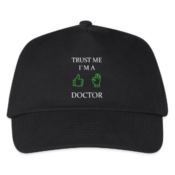 Trust me - Kids’ Baseball Cap - black - Front