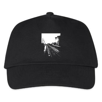 U-Bahn - Kinder Basecap - Schwarz - Vorne