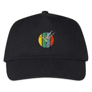 Humming-bird - Kids’ Baseball Cap - black - Front