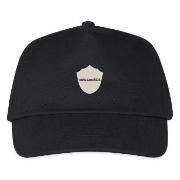 shield - Kids’ Baseball Cap - black - Front