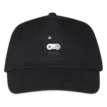 Super Console Gaming - Never Forget Retro 1990 - Kids’ Baseball Cap - black - Front
