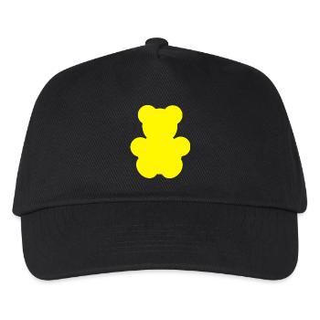 Carl Gelb - Kinder Basecap - Schwarz - Vorne