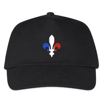 lys bbr - Casquette de baseball Enfant - noir - Devant