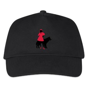 Red Riding Hood - Kids’ Baseball Cap - black - Front