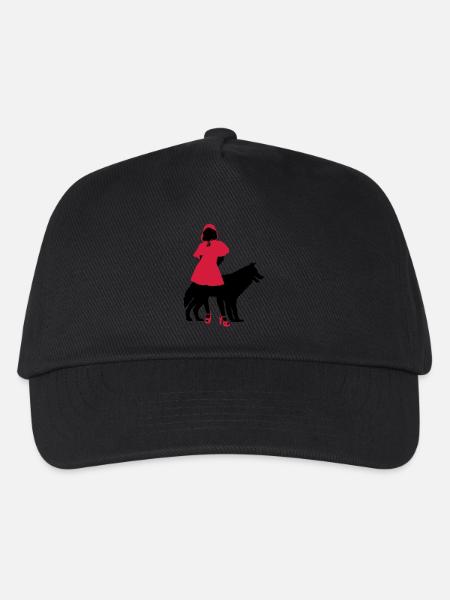Red Riding Hood - Casquette de baseball Enfant - noir