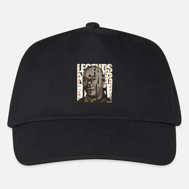 legends never die - Kinder Basecap - Schwarz