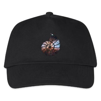 Cosmic Spiral - Kids’ Baseball Cap - black - Front