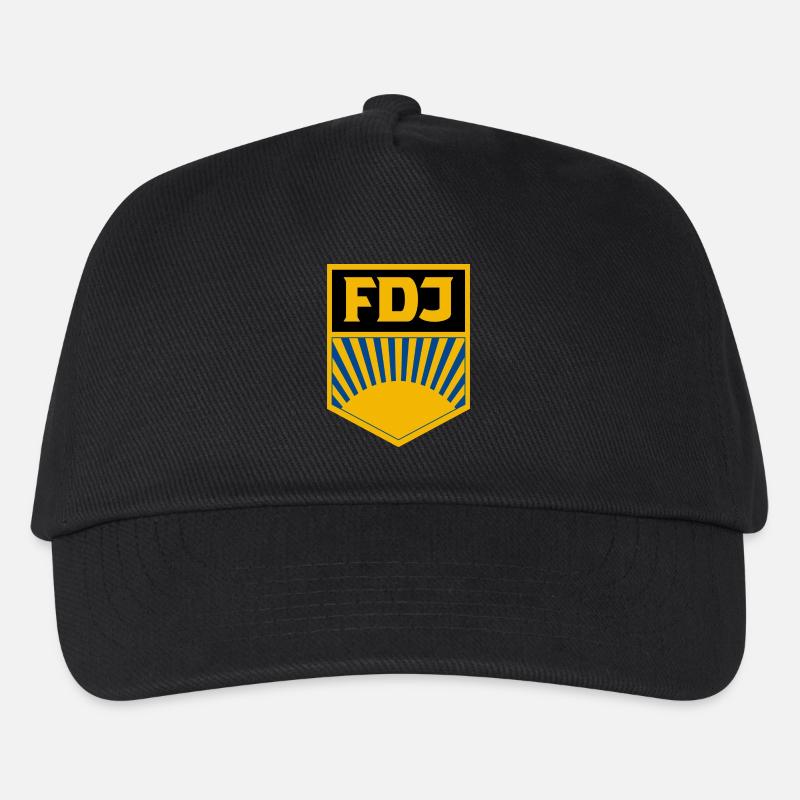 FDJ - Kinder Basecap - Schwarz