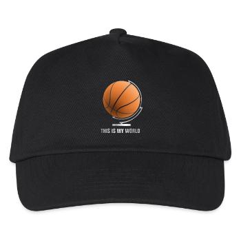 globe_world_sport_122013_basketball_b - Kids’ Baseball Cap - black - Front