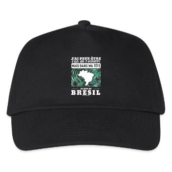 brésil-définition - Casquette de baseball Enfant - noir - Devant