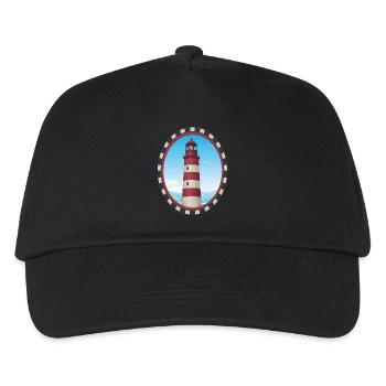 Lighthouse Gift - Lighthouse - Kids’ Baseball Cap - black - Front