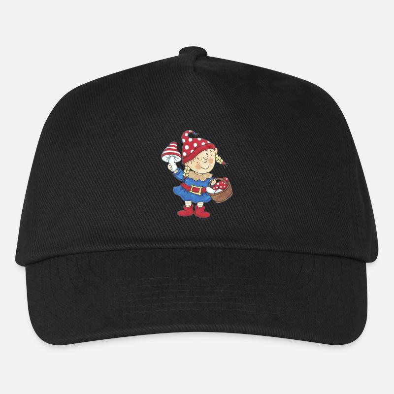 Wichtel_02 - Casquette de baseball Enfant - noir