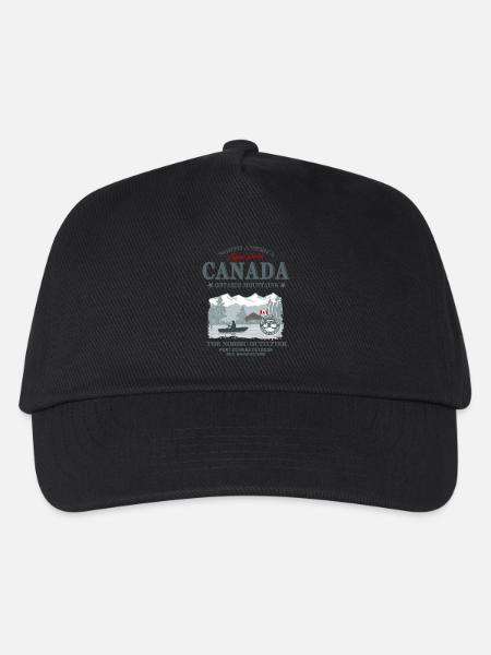 Canada - Fishing - Kinder Basecap - Schwarz