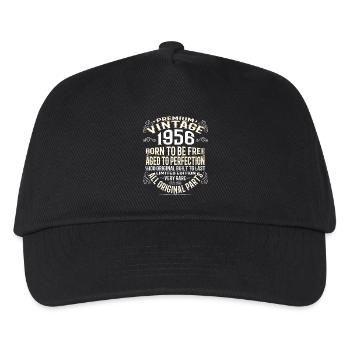PREMIUM VINTAGE 1956 - Kids’ Baseball Cap - black - Front