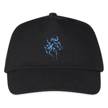La pieuvre la plus profonde de la mer sombre - Casquette de baseball Enfant - noir - Devant