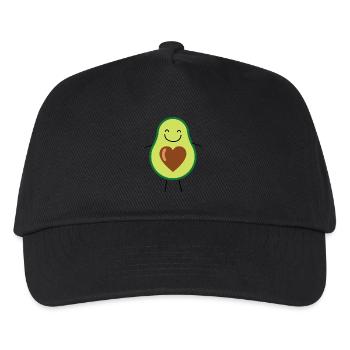 Avocado - Kinder Basecap - Schwarz - Vorne