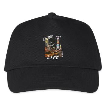 New York City - Kids’ Baseball Cap - black - Front