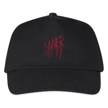 Sang griffé pécheur - Casquette de baseball Enfant - noir - Devant