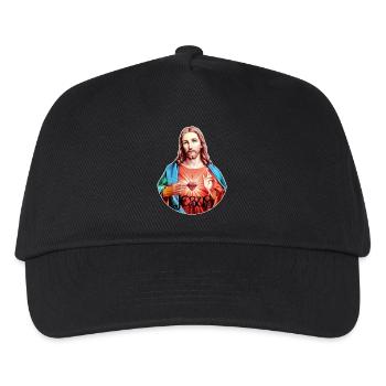 Jesus Christ Jesus Christus - Kids’ Baseball Cap - black - Front