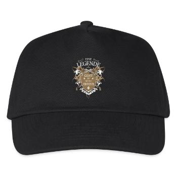 A legend retires - Kids’ Baseball Cap - black - Front