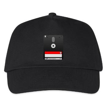 Disquette 3" Amstrad – Symbole Rétro Tech 01 - Casquette de baseball Enfant - noir - Devant