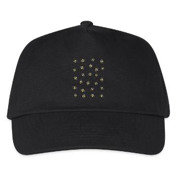 Fireflies flying around - Kids’ Baseball Cap - black - Front