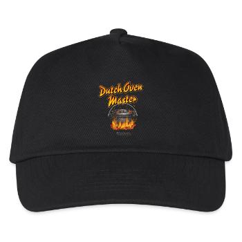 Dutch Oven Master - Kinder Basecap - Schwarz - Vorne