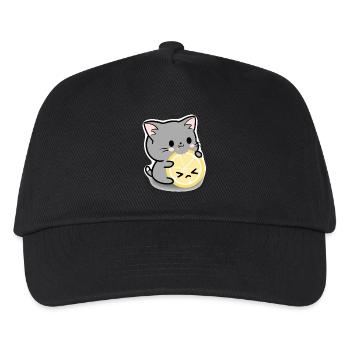 Lemon cat - Kids’ Baseball Cap - black - Front