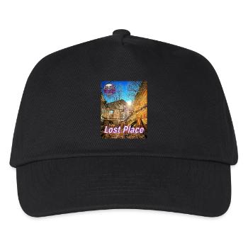 Lost Place Forge - Kids’ Baseball Cap - black - Front