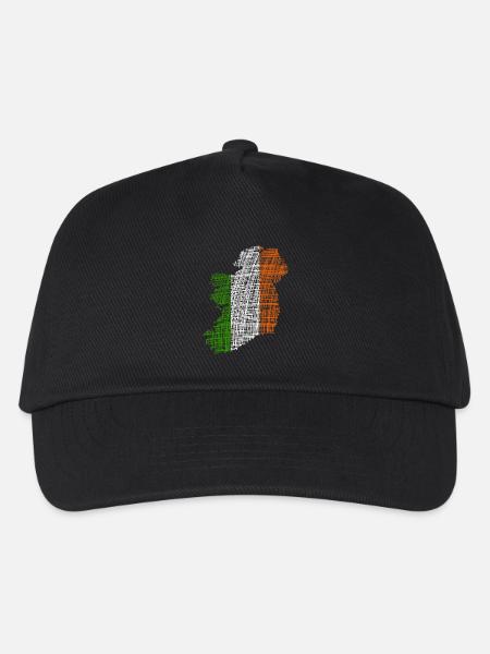 Irland Ireland - Kinder Basecap - Schwarz
