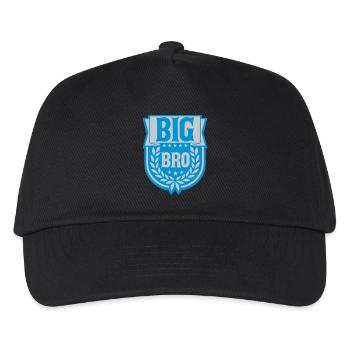 Banner Big Bro Logo - Kids’ Baseball Cap - black - Front