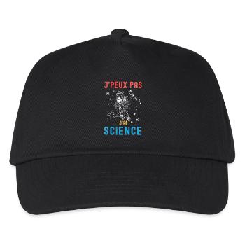 Science astronomie astronaute 2 - Casquette de baseball Enfant - noir - Devant