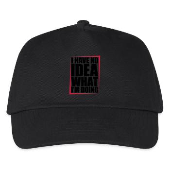 Aucune idée - Casquette de baseball Enfant - noir - Devant