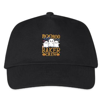 Baker uu Funny Baker - Kids’ Baseball Cap - black - Front