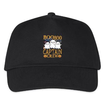 Captain uu Funny Captain - Kids’ Baseball Cap - black - Front