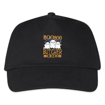Butcher Butcher Butcher's Shop Saying - Kids’ Baseball Cap - black - Front