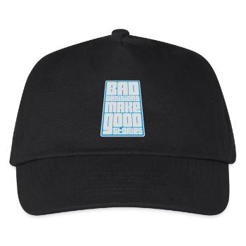 Mauvaises décisions Bonnes histoires - Casquette de baseball Enfant - noir - Devant